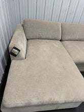 Henredon Caley Reversible Sofa Chaise with Ottoman
