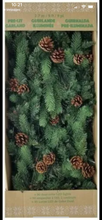 Costco Pre-Lit GARLAND 90 DUAL COLOR LED LIGHTS 9 FT- NEW IN BOX!!!