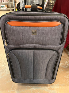 Protege Gray Travel Luggage 24" Check Bag! (NEW)