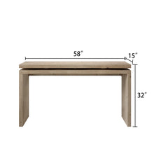 Arwah 58'' Console Table, Natural