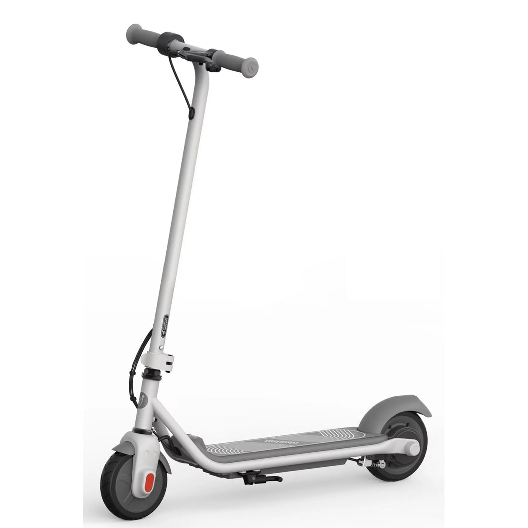 Segway C9 Folding Electric Scooter For Teens and Kids, Grey**New and assembled, dirty from shipping**