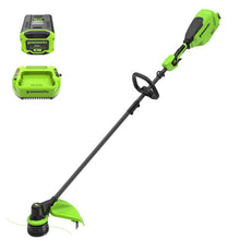 Greenworks 60V 16" Carbon Fiber Shaft String Trimmer with (1) 2.5 Ah Battery & 3A Charger! (NEW)