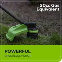 Greenworks 60V 16" Carbon Fiber Shaft String Trimmer with (1) 2.5 Ah Battery & 3A Charger! (NEW)