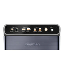 Chefman 20-Bar, 2-Cup Black Stainless Espresso Machine! (USED ONCE - LIKE NEW)