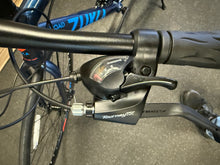 24 Speed Hybrid Bike for men Women, Commuter Bike, Road Bike with 700C Wheels Dual Disc Brakes, Blue! (NEW & ASSEMBLED)