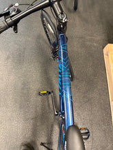 24 Speed Hybrid Bike for men Women, Commuter Bike, Road Bike with 700C Wheels Dual Disc Brakes, Blue! (NEW & ASSEMBLED)