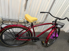 Men's Nassau Cruiser Bike 26" Perfect Fit Steel Frame Comfort Ride, Wine Red! (NEW)