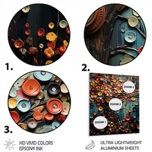 Colorful Tree Embracing Nature Magic - Tree Metal Wall Art