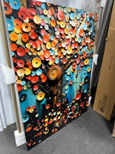 Colorful Tree Embracing Nature Magic - Tree Metal Wall Art