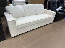Alcantara 3-Seater 79.5'' Modern Upholstered Sofa with Square Armrests! (BRAND NEW)