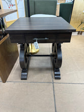 Amree Solid Wood End Table with Storage