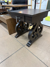 Amree Solid Wood End Table with Storage