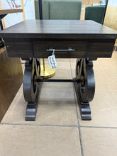 Amree Solid Wood End Table with Storage