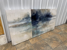 Still Evening Waters II - Premium Gallery Wrapped Canvas - Ready To Hang! (NEW - 3PC) - (27”H - 54”W - 1.5”D)
