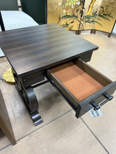 Amree Solid Wood End Table with Storage