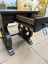 Amree Solid Wood End Table with Storage