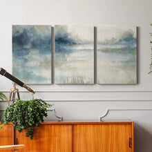 Still Evening Waters II - Premium Gallery Wrapped Canvas - Ready To Hang! (NEW - 3PC) - (27”H - 54”W - 1.5”D)