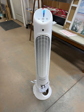 Honeywell 40 inch Bedroom and Living Room White Oscillating QuietSet Tower Fan with 5 Levels of Quiet, and Powerful Airflow for Fast Whole Room Cooling! (NEW - NO REMOTE)