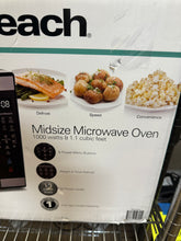 Hamilton Beach 1.1 cu ft CounterTop Microwave Oven, 1000 Watts, Stainless Steel!! BRAND NEW