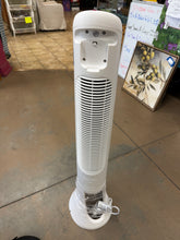 Honeywell 40 inch Bedroom and Living Room White Oscillating QuietSet Tower Fan with 5 Levels of Quiet, and Powerful Airflow for Fast Whole Room Cooling! (NEW - NO REMOTE)