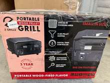 Z GRILLS ZPG-200A Portable Pellet Grill & Electric Smoker – Camping BBQ Combo with Auto Temperature Control! (NEW IN BOX)