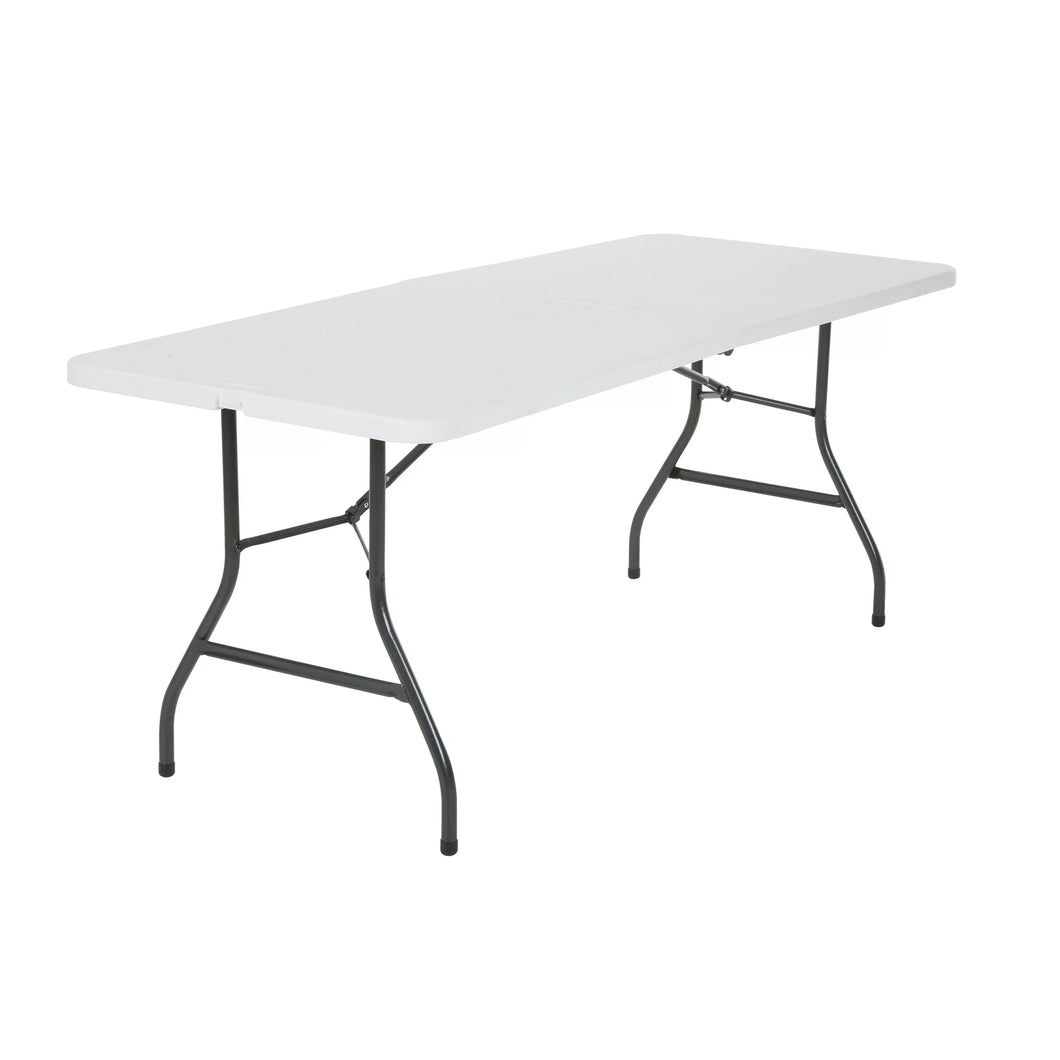 Cosco 6 Foot Folding Table In White Speckle**New**
