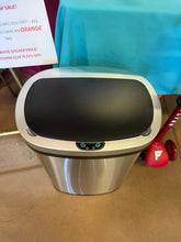 Taylor 13 Gal. Silver Metal Household Trash Can Motion Sensor Lid! (BRAND NEW)