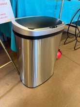 Taylor 13 Gal. Silver Metal Household Trash Can Motion Sensor Lid! (BRAND NEW)