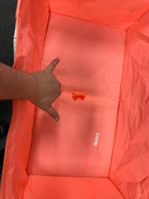 Flat Folding Wagon without Cargo Net, Coral! (NEW - SMALL SMUDGE INSIDE)