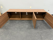 Modern 70.87" TV Stand with Storage and Shelves, Wooden Entertainment Center for TVs up to 80"
