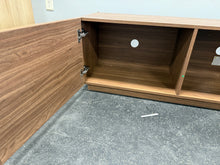 Modern 70.87" TV Stand with Storage and Shelves, Wooden Entertainment Center for TVs up to 80"