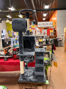 Yaheetech 54.5" Cat Tree Tower with Scratching Posts, Grey!

-Brand new and assembled