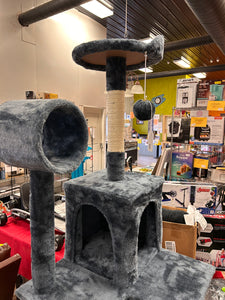 Yaheetech 54.5" Cat Tree Tower with Scratching Posts, Grey!

-Brand new and assembled