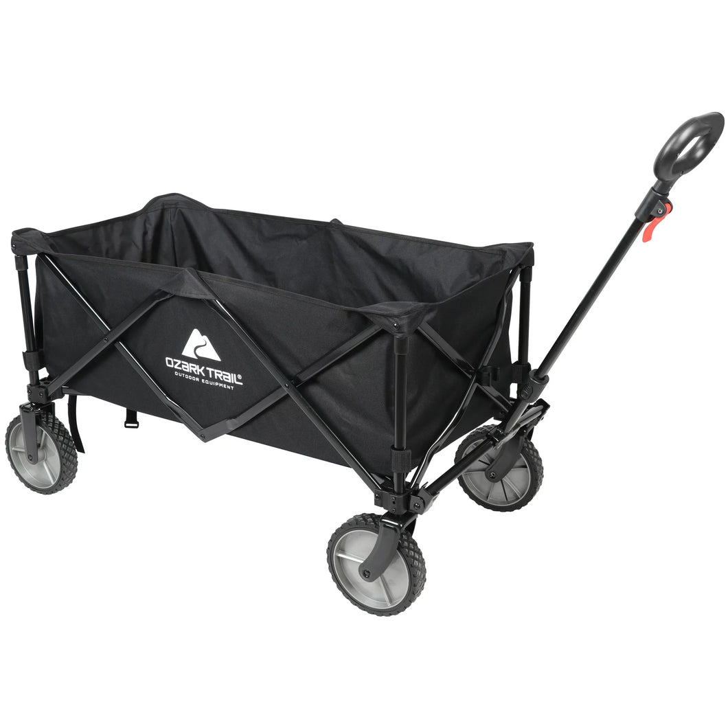 Ozark Trail Multi-Purpose Big Bucket Cart, Black Wagon**New in box**