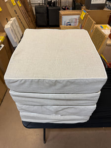 24"x22" Outdoor Deep Seat Cushion with Contrast Piping - Set of 4! (NEW)