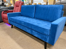 Sellner 70" Velvet Square Arm Tufted Seat Sofa! (BRAND NEW)