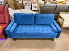 Sellner 70" Velvet Square Arm Tufted Seat Sofa! (BRAND NEW)