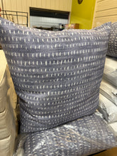 Holli Zollinger 26”x26” Bogo Rain Outdoor Throw Pillow Denim Blue - SET OF 2, Deny Designs! (NEW)