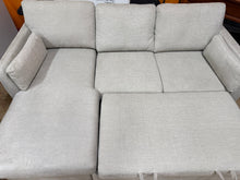 Coddle Luke Fabric Sleeper Sofa with Reversible Chaise and Storage