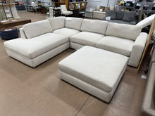 Andee Fabric Sectional with Ottoman