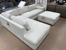 Andee Fabric Sectional with Ottoman