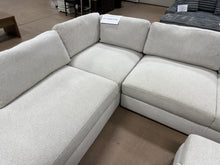 Andee Fabric Sectional with Ottoman