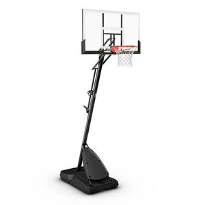 Spalding 54 inch Shatter-proof Polycarbonate Exacta Height® Portable Basketball Hoop System! (NEW IN BOX)