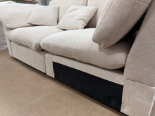 Loveseat Sofa! (NEW - FRONT FACE SHOWS SIDE FABRIC)