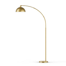 Emersynn 78.7'' Black Arched/Arc Floor Lamp with Remote Control, LED Bulb Included, and Metal Shade! (NEW IN BOX)