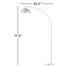Emersynn 78.7'' Black Arched/Arc Floor Lamp with Remote Control, LED Bulb Included, and Metal Shade! (NEW IN BOX)