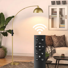 Emersynn 78.7'' Black Arched/Arc Floor Lamp with Remote Control, LED Bulb Included, and Metal Shade! (NEW IN BOX)