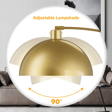Emersynn 78.7'' Black Arched/Arc Floor Lamp with Remote Control, LED Bulb Included, and Metal Shade! (NEW IN BOX)