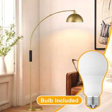Emersynn 78.7'' Black Arched/Arc Floor Lamp with Remote Control, LED Bulb Included, and Metal Shade! (NEW IN BOX)