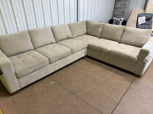 Thomasville Ellsford 2-piece Fabric Sectional, Beige! (BRAND NEW)